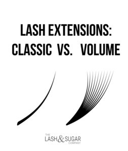 classic vs volume lashes