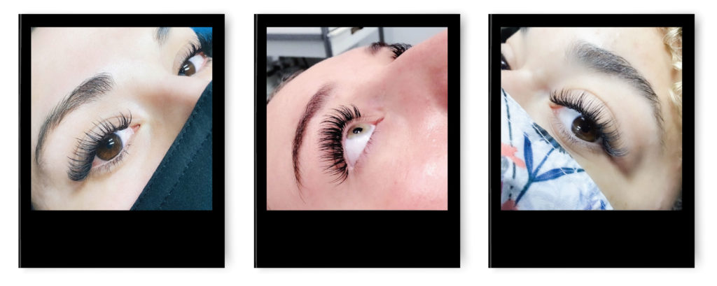Lash extension examples